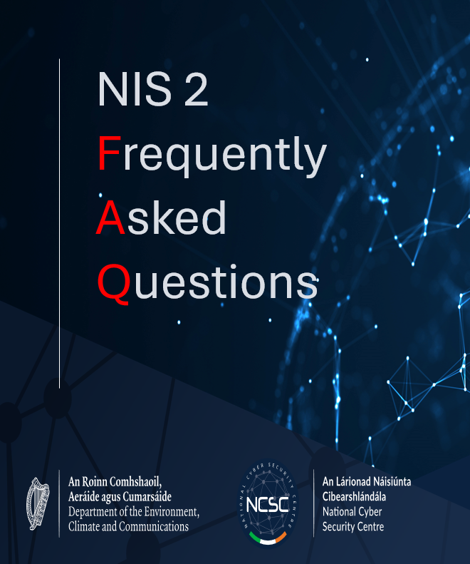 Graphic for NIS2 Frequently Asked Questions